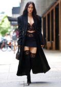 Megan Fox looks gorgeous in all-black ensemble while heading to a fitting in New York City