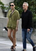 Gal Gadot and her husband Yaron Varsano are spotted heading to a meeting in West Hollywood, California
