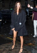 Irina Shayk attends the 'Vogue' Paris celebrating its 100th anniversary during Paris Fashion Week in Paris, France