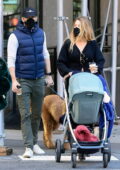 Blake Lively and Ryan Reynolds step out for a stroll through Tribeca in New York City