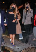 Taylor Swift, Blake Lively and Ryan Reynolds arrive together for the SNL afterparty in New York City