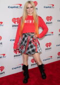 Avril Lavigne attends the iHeartRadio Alter Ego in Inglewood, California