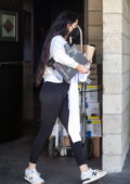 Demi Moore spotted carrying a brand new massage gun as she leaves the gym in Los Angeles