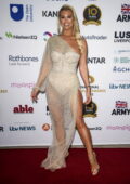 Christine McGuinness attends The National Diversity Awards 2021 at the Anglican Cathedral in Liverpool, UK