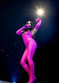 Dua Lipa performs live onstage during her Future Nostalgia Tour at the AO Arena in Manchester, UK