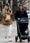 Emily DiDonato and Kate Bock step out on a leisurely stroll in New York City