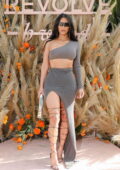 Kim Kardashian attends the Revolve Festival during 2022 Coachella Valley Music and Arts Festival in La Quinta, California