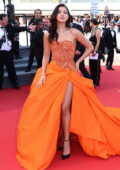 Cindy Kimberly attends the Screening of 'Elvis' during the 75th Cannes Film Festival in Cannes, France