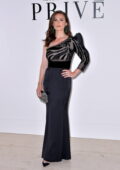 Hayley Atwell attends the Giorgio Armani Prive Haute Couture FW 2022-2023 show during Paris Fashion Week in Paris, France