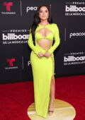 Becky G attends the 2022 Billboard Latin Music Awards at Watsco Center in Coral Gables, Florida