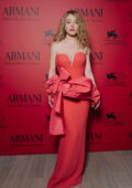 Sydney Sweeney attends Armani Beauty private dinner at the Peggy Guggenheim Collection Museum in Venice, Italy