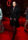 Charli XCX attends The Loubi SS23 Show at Eiffel Tower during Paris Fashion Week in Paris, France