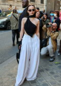 Dove Cameron attends the Monot Womenswear SS23 Show during Paris Fashion Week in Paris, France