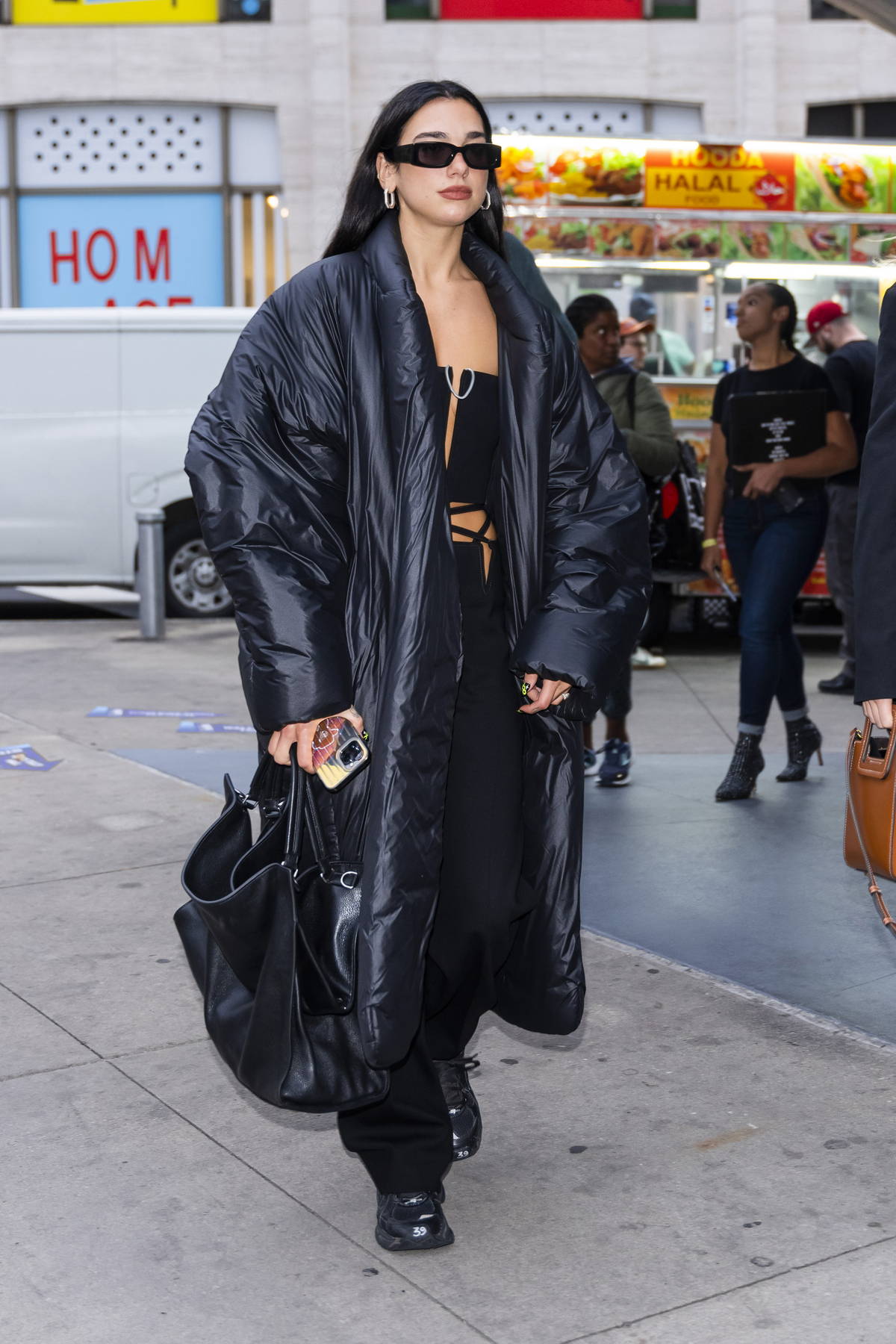 Dua Lipa rocks an allblack look while stepping out in New York City