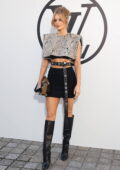 Samara Weaving attends the Louis Vuitton Womenswear SS23 Show during Paris Fashion Week in Paris, France