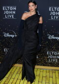 Dua Lipa attends 'Elton John Live: Farewell From Dodger Stadium' Yellow Brick Road Event in Los Angeles