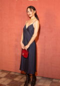 Sarah Shahi attends Roger Vivier Dinner in West Hollywood, California