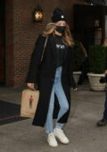 Margot Robbie goes incognito as she leaves The Bowery Hotel in New York City