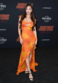 Francesca Farago attends the LA Premiere of 'John Wick: Chapter 4' at TCL Chinese Theatre in Hollywood, California