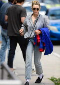Elizabeth Olsen looks casually stylish for a lunch date in Los Angeles