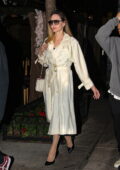 Angelina Jolie looks classy as ever as she steps out with her kids in New York City