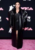 Demi Lovato attends the 2023 MTV Video Music Awards at Prudential Center in Newark, New Jersey