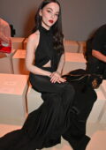 Dove Cameron attends the Nina Ricci Womenswear SS24 show during Paris Fashion Week in Paris, France