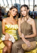 Josephine Skriver and Olivia Jade Giannulli attend the Cult Gaia RE24 Runway Show at The Academy Museum in Los Angeles
