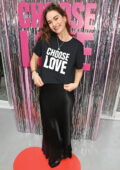 Lily James attends the launch of the 2023 Choose Love pop-up shop for Help Refugees event in London, UK