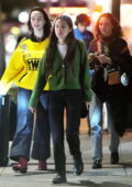 Olivia Rodrigo and Iris Apatow enjoy a night out with a friend in New York City