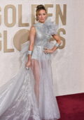 Kate Beckinsale attends the 81st Golden Globe Awards at The Beverly Hilton in Beverly Hills, California