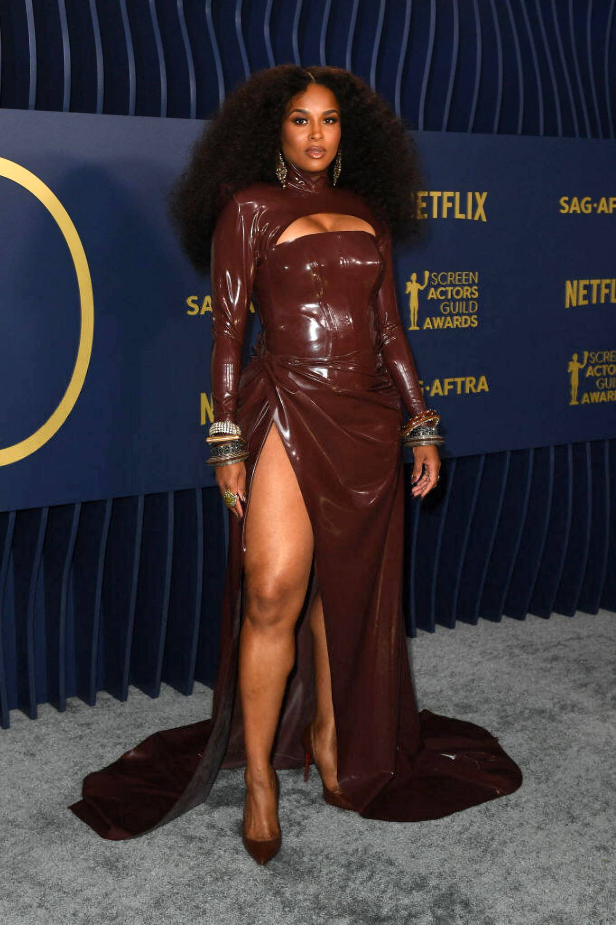 Ciara attends the 30th Annual Screen Actors Guild Awards at the Shrine Auditorium in Los Angeles