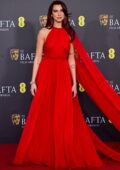 Dua Lipa attends the 77th EE British Academy Film Awards at the Royal Festival Hall in London, England, UK
