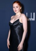 Ellie Bamber attends Dunhill & BSBP pre-BAFTA Filmmakers Dinner and Party in London, UK