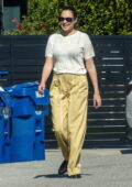 Gal Gadot looks radiant as she welcomes her daughters home, Los Angeles