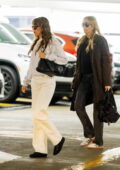 Miley Cyrus and Tish Cyrus spotted while heading to a business meeting in Los Angeles