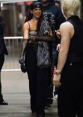 Dua Lipa rocks a tiny bra top while attending a Met Gala afterparty in New York City