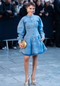 Camila Coelho attends the Schiaparelli SS25 show during Paris Fashion Week in Paris, France