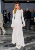 Charlotte Lawrence attends FIJI Water x Simkhai SS25 Runway Show during NYFW in New York City