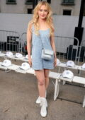 Kathryn Newton attends the Stella McCartney SS25 show during Paris Fashion Week in Paris, France