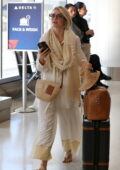 Julianne Hough looks chic as she touches down at LAX Airport in Los Angeles