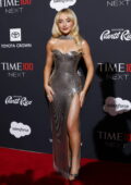 Sabrina Carpenter attends the 2024 Time100 Next Gala at Chelsea Piers, Studio 59 in New York City