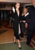 Lily-Rose Depp attends girlfriend 070 Shake's performance at El Rey Theater in Los Angeles